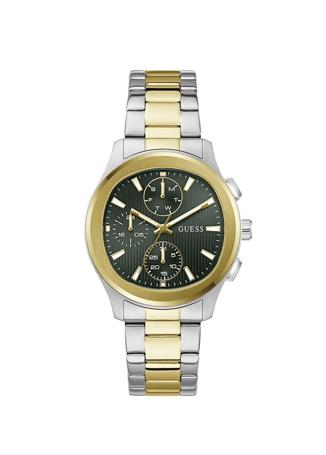Guess GUGW1048G4 Altın Rengi Metalik Gri Çelik Erkek Kol Saati