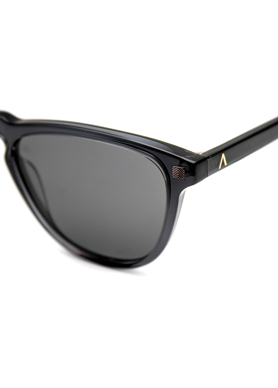 Adam Young AD 036 COL.03 Z Siyah Asetat Unisex Güneş Gözlüğü görsel 4