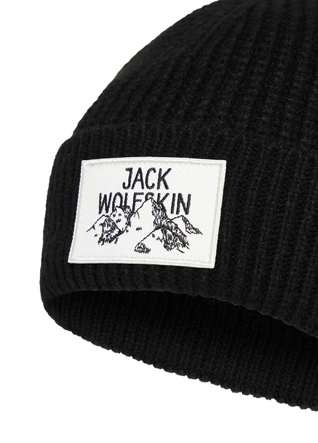Jack Wolfskin Badge Beanie Siyah Unisex Bere görsel 2