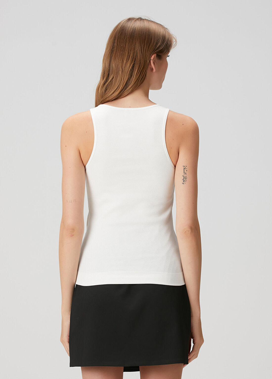 By Malene Birger Amani Kırık Beyaz Atlet görsel 4