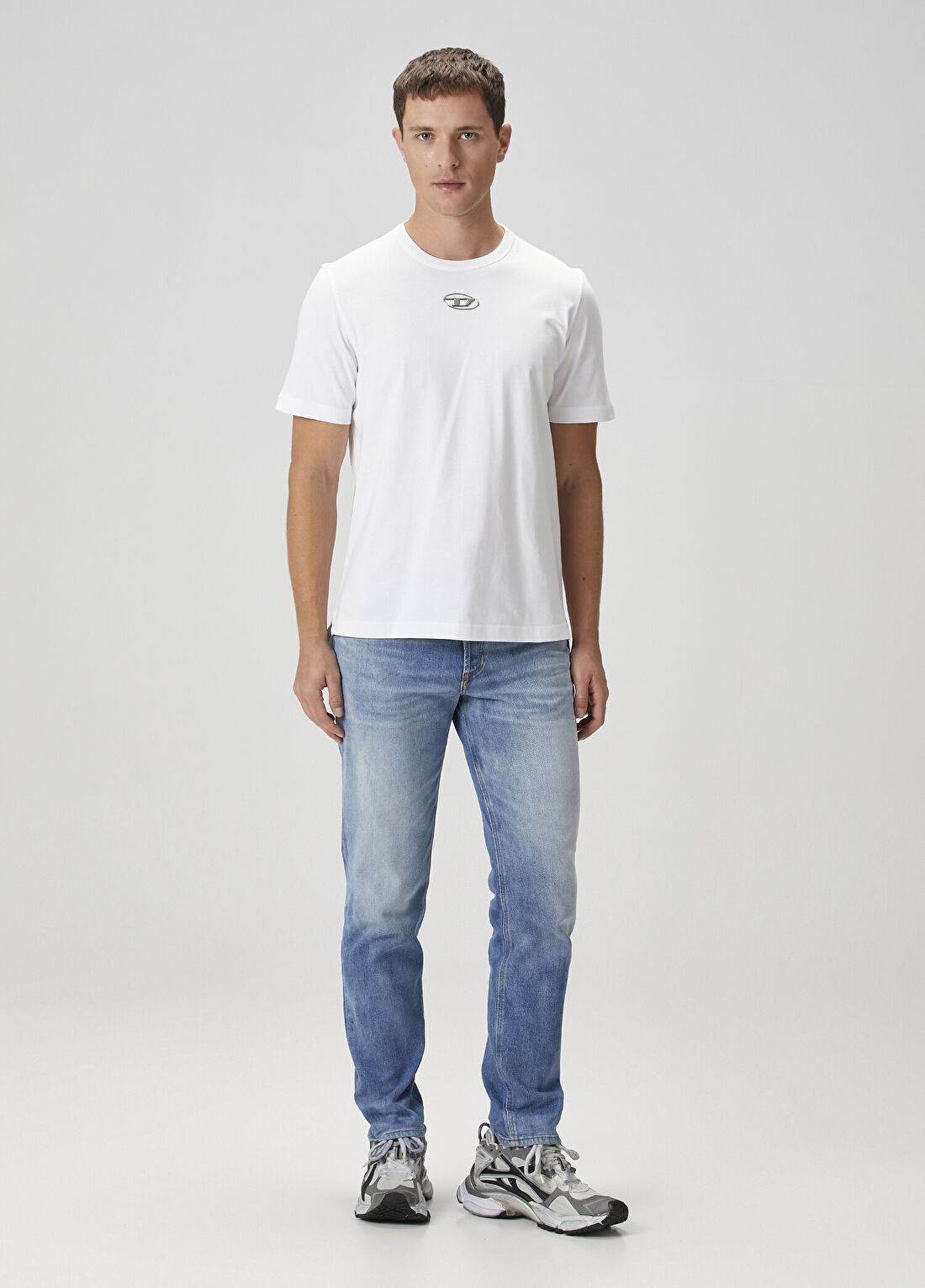 Diesel Beyaz T-shirt görsel 2