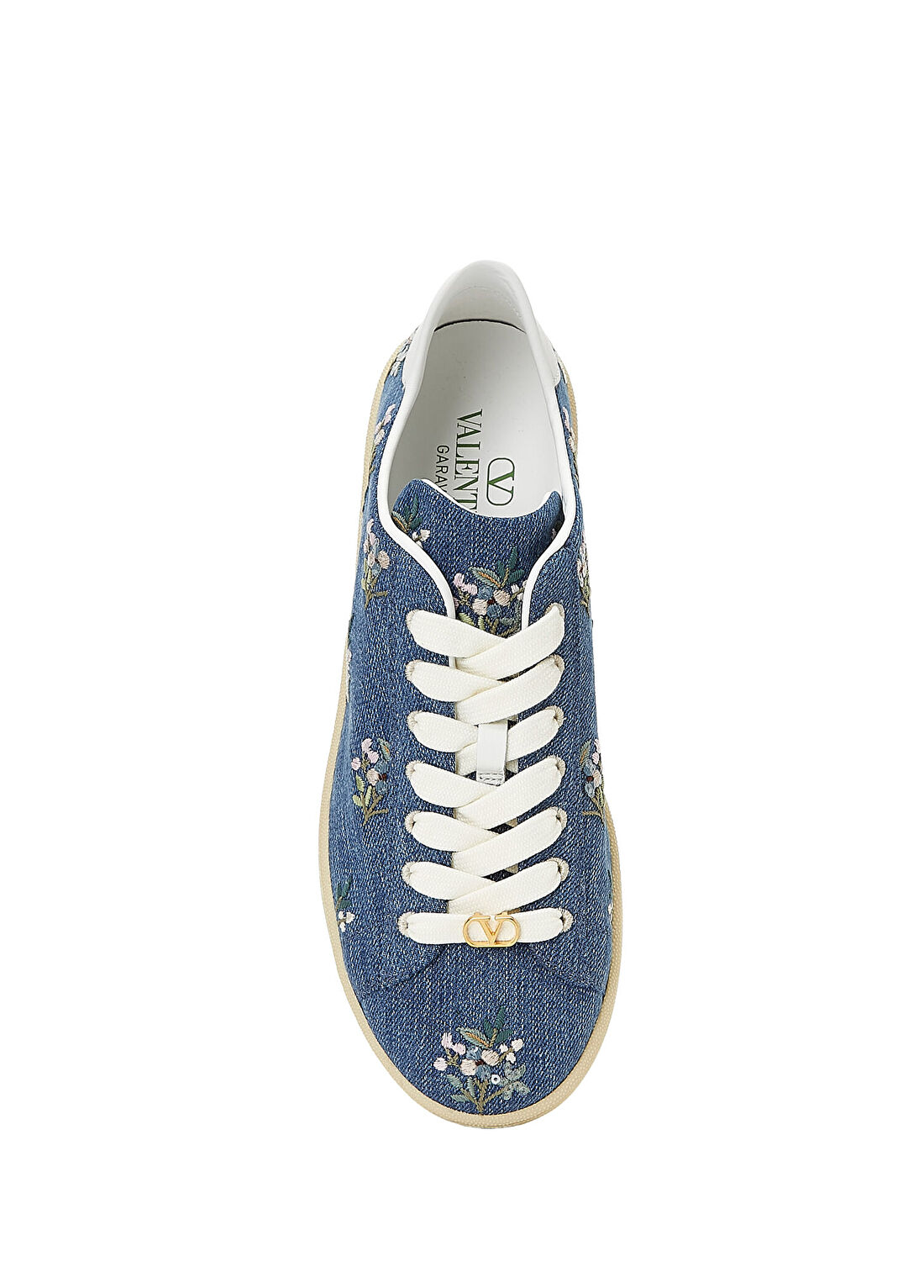 Valentino Garavani Mavi Kadın Denim Sneaker görsel 4