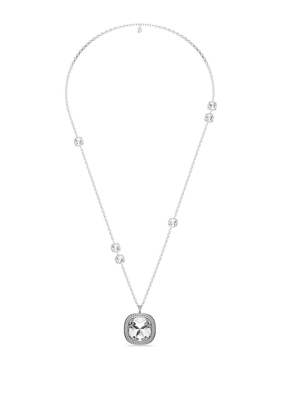 Swarovski 5751324 Una Pnb Xl Cushıon Lıght Cry Mıx Kadın Kolye