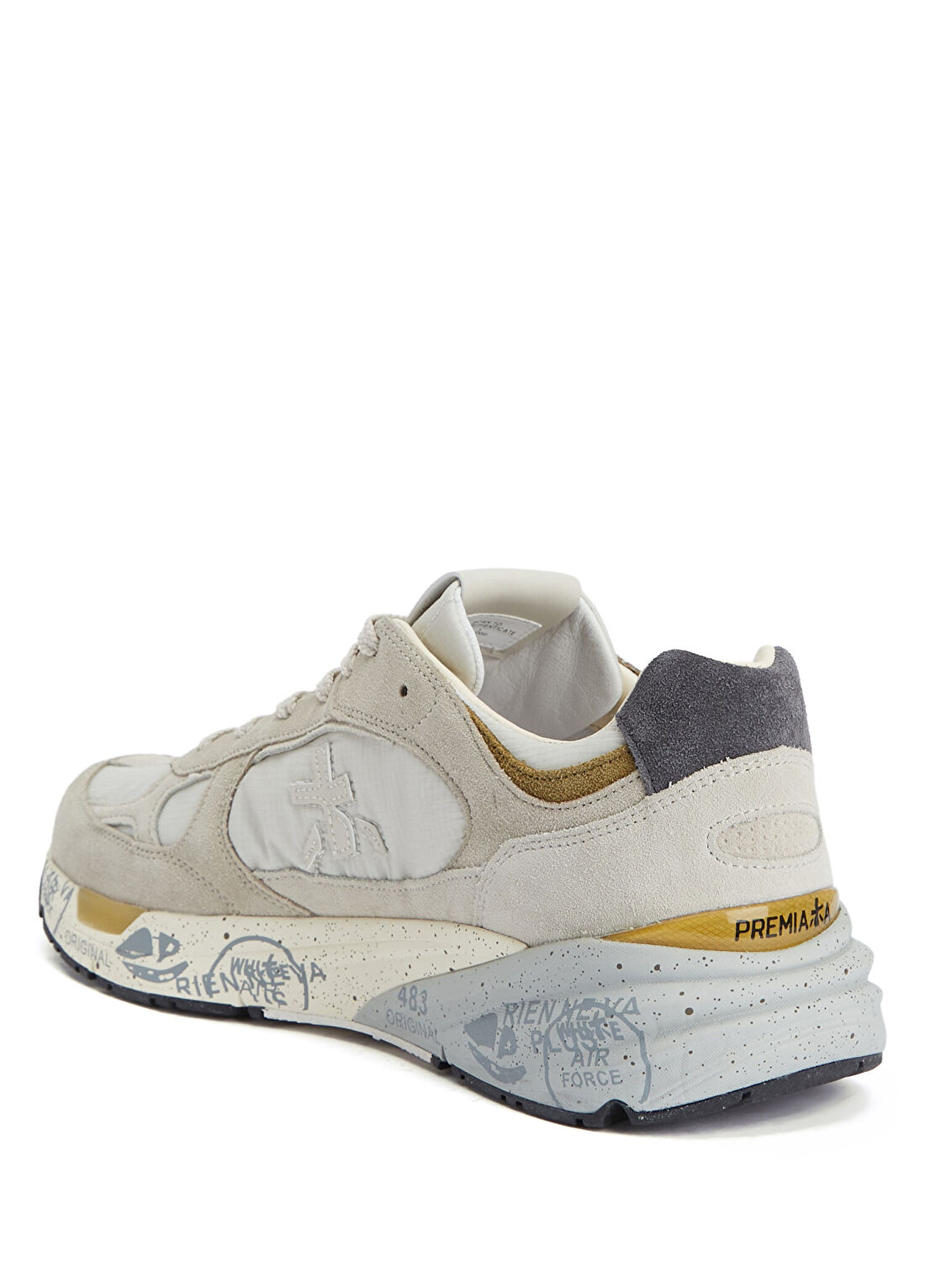 Premiata Mase Bej Erkek Sneaker görsel 3