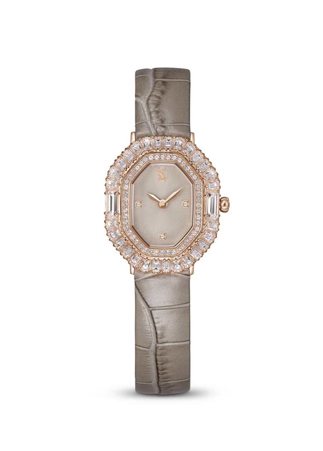 Swarovski Matrıx Ls Taupe Deri Kadın Kol Saati