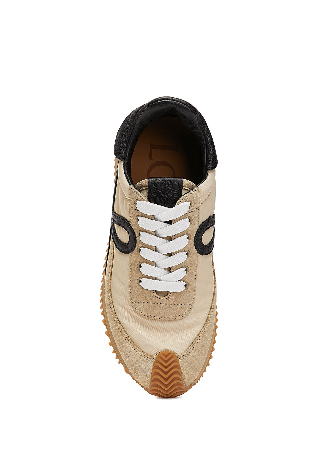 Loewe Flow Runner 2.0 Bej Kadın Deri Sneaker görsel 4