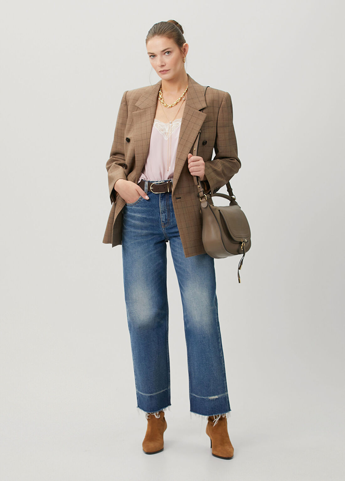 Chloe Mavi Bootcut Jean Pantolon