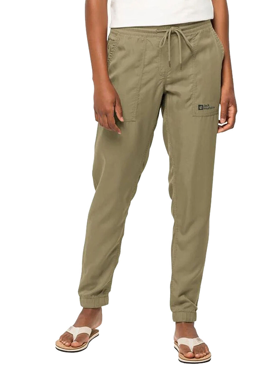 Jack Wolfskin Mojave Yeşil Outdoor Kadın Spor Pantolon görsel 2