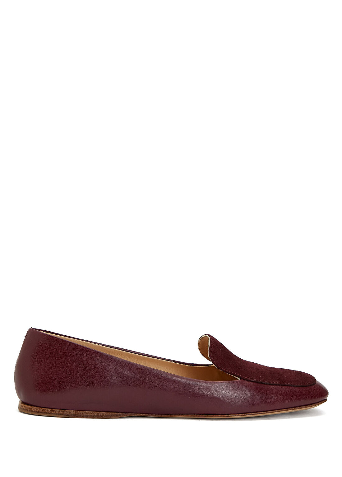 Gabriela Hearst Bordo Kadın Deri Loafer