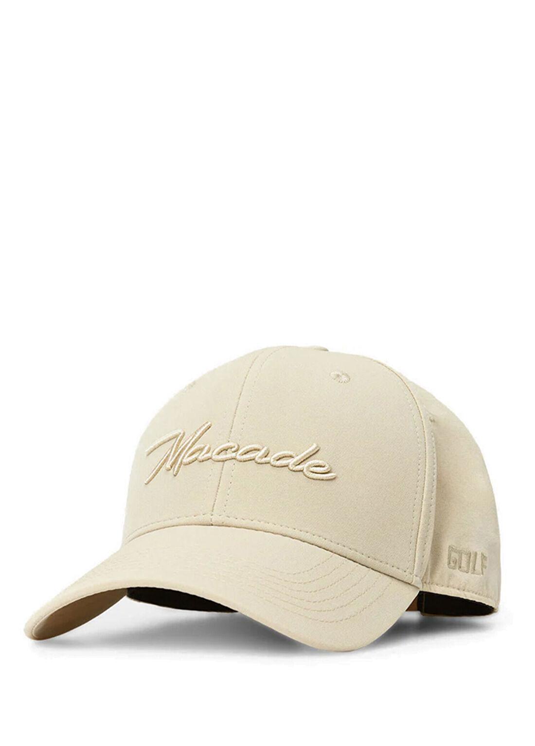 Macade Golf Range Snapback Krem Unisex Spor Şapka