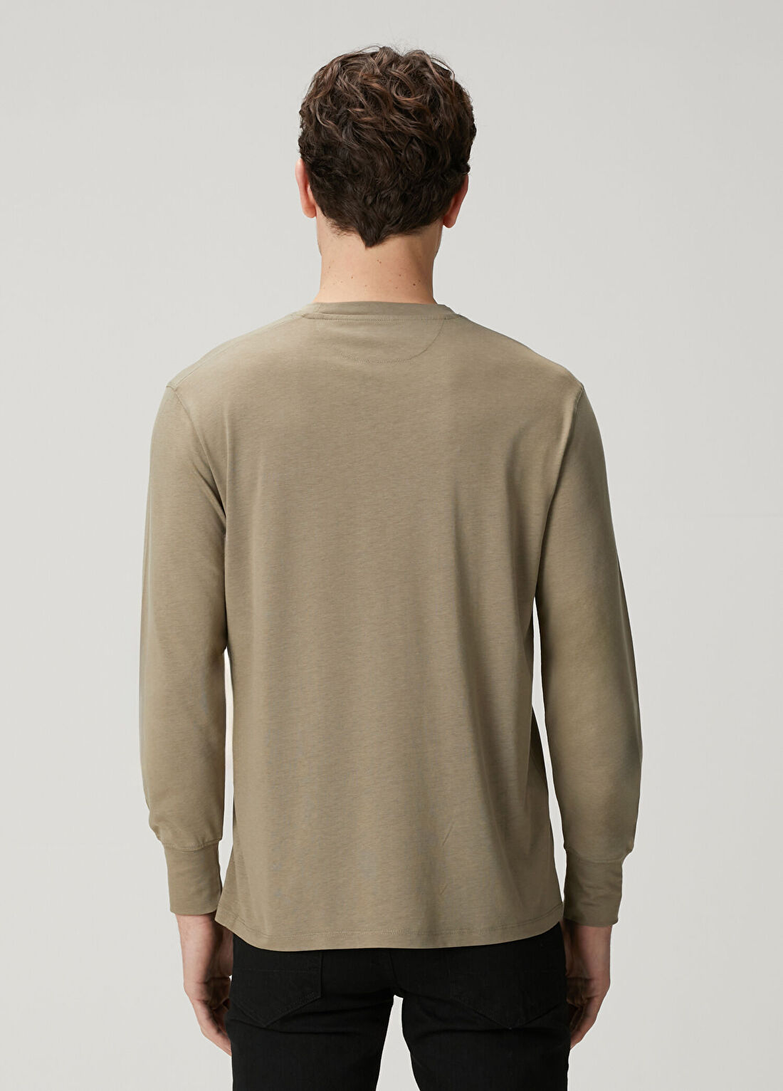 Tom Ford Yeşil Uzun Kollu T-shirt görsel 4