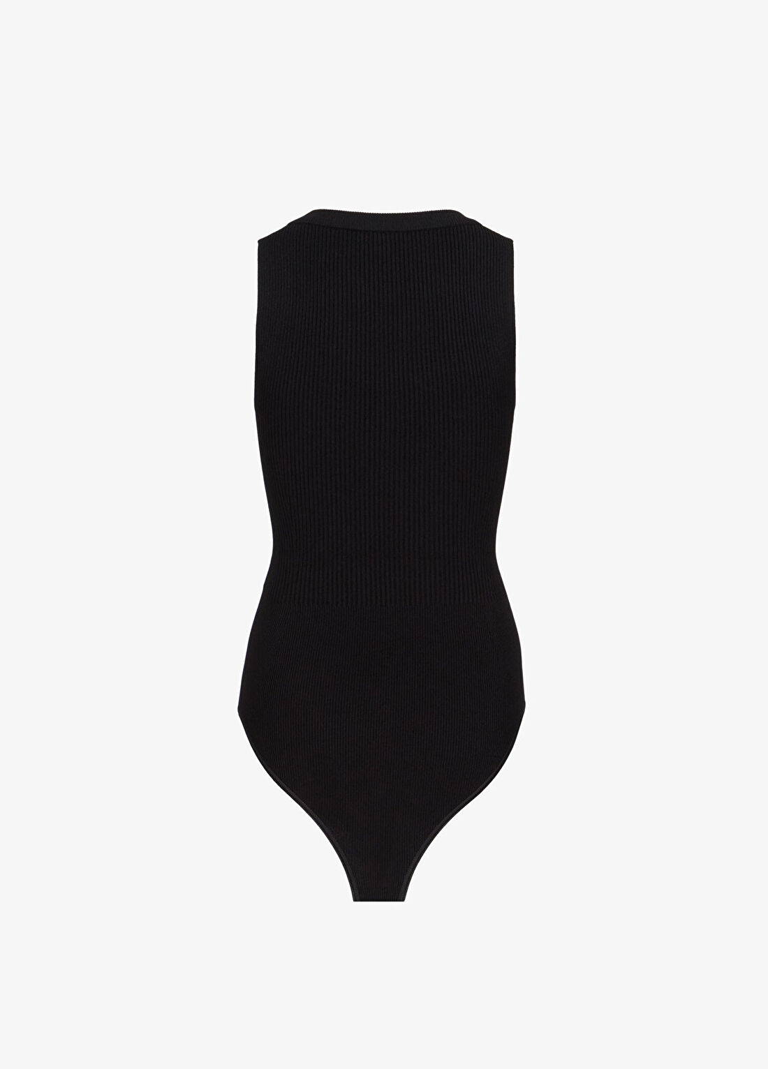 Alaïa Siyah Ribli Body