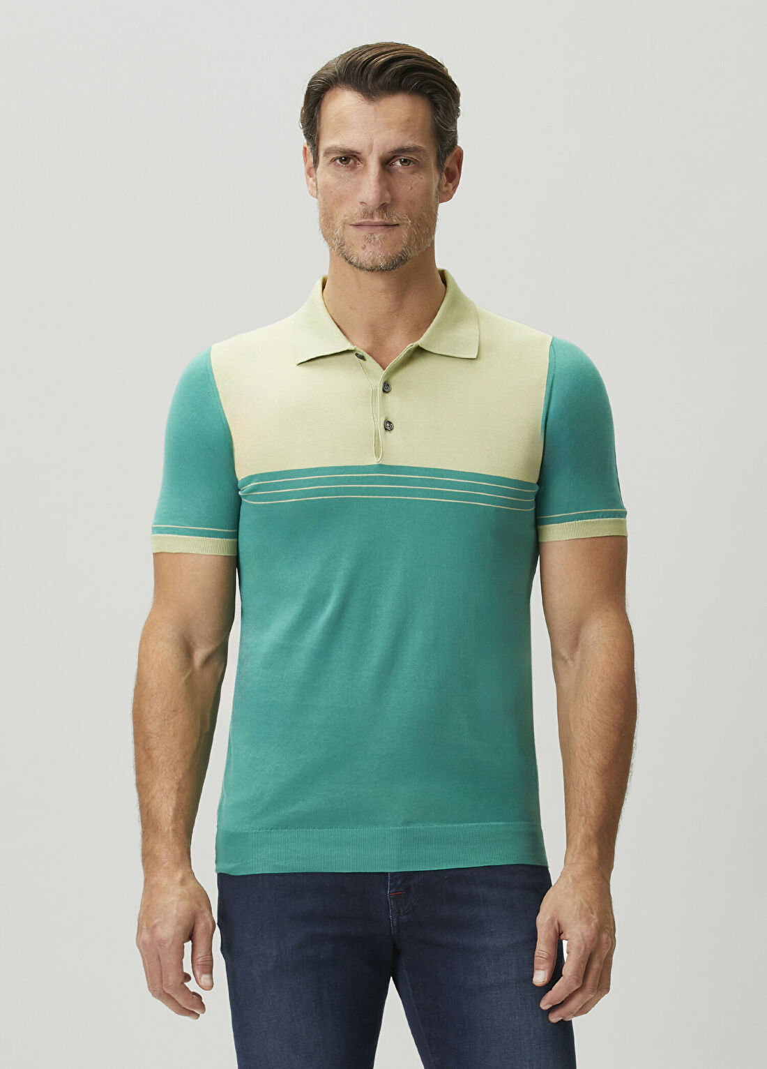 Kiton Yeşil Polo T-shirt