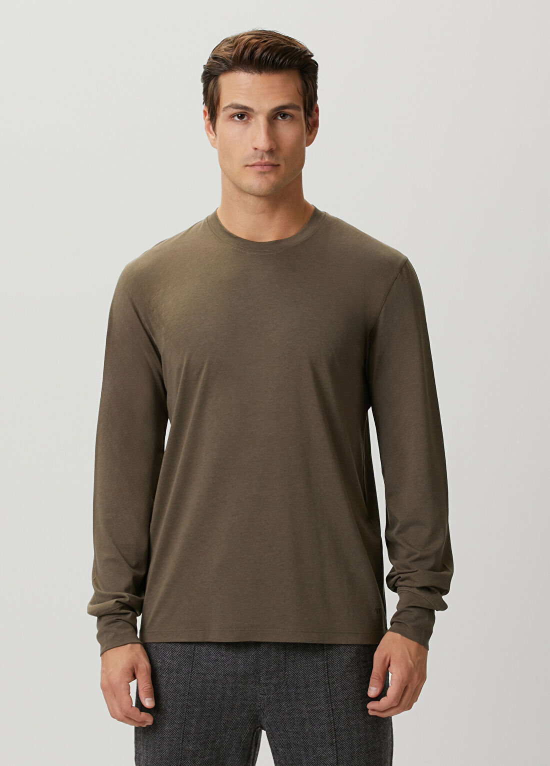Tom Ford Açık Yeşil Uzun Kollu T-shirt