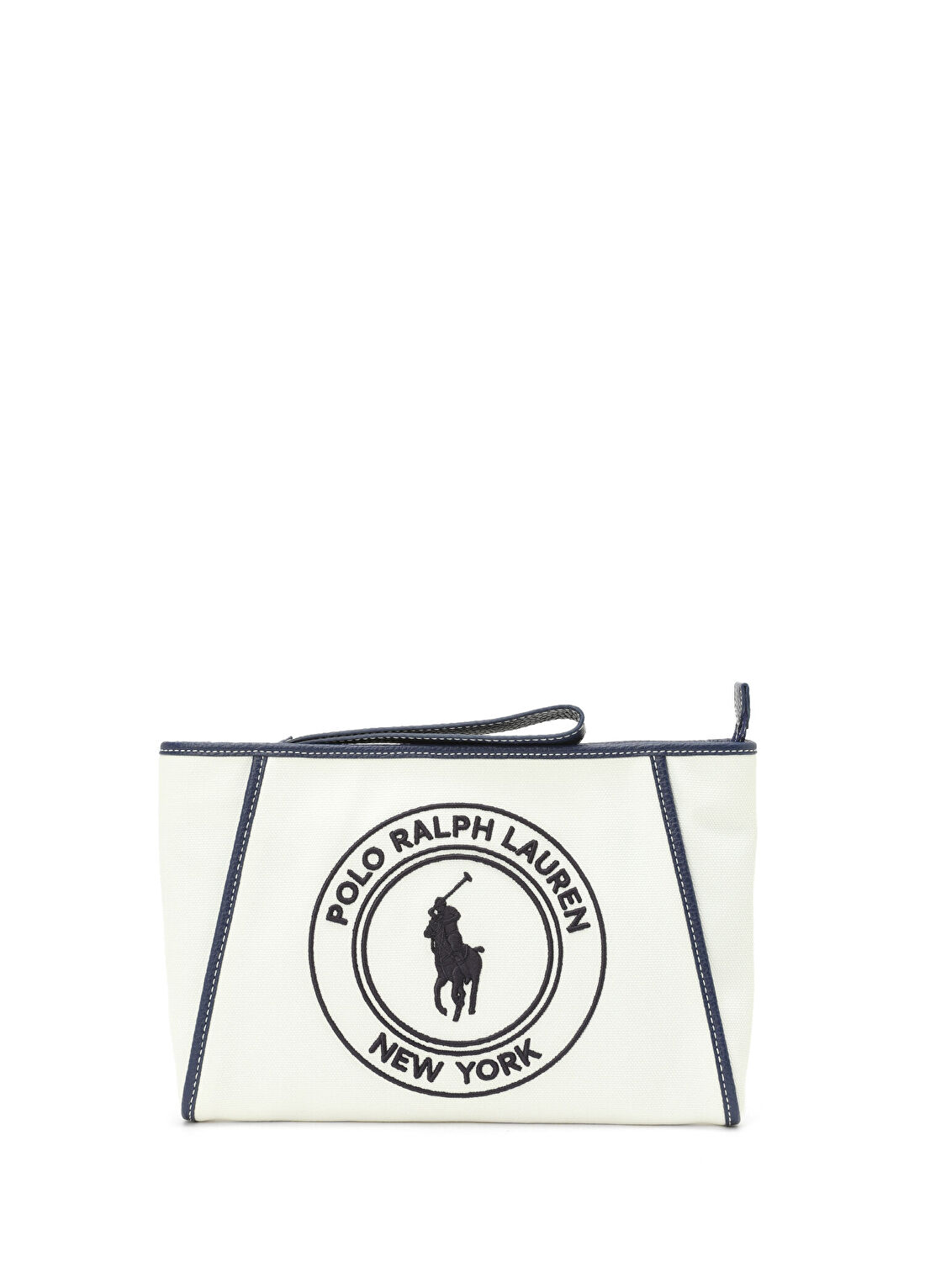 Polo Ralph Lauren Polo Play Lacivert Kadın Kanvas El Portföyü