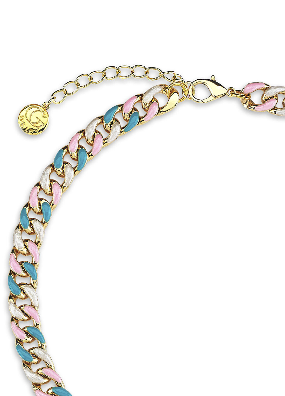 Gwelry Turquoise Summer 24 Ayar Altın Kaplama Kadın Kolye görsel 3