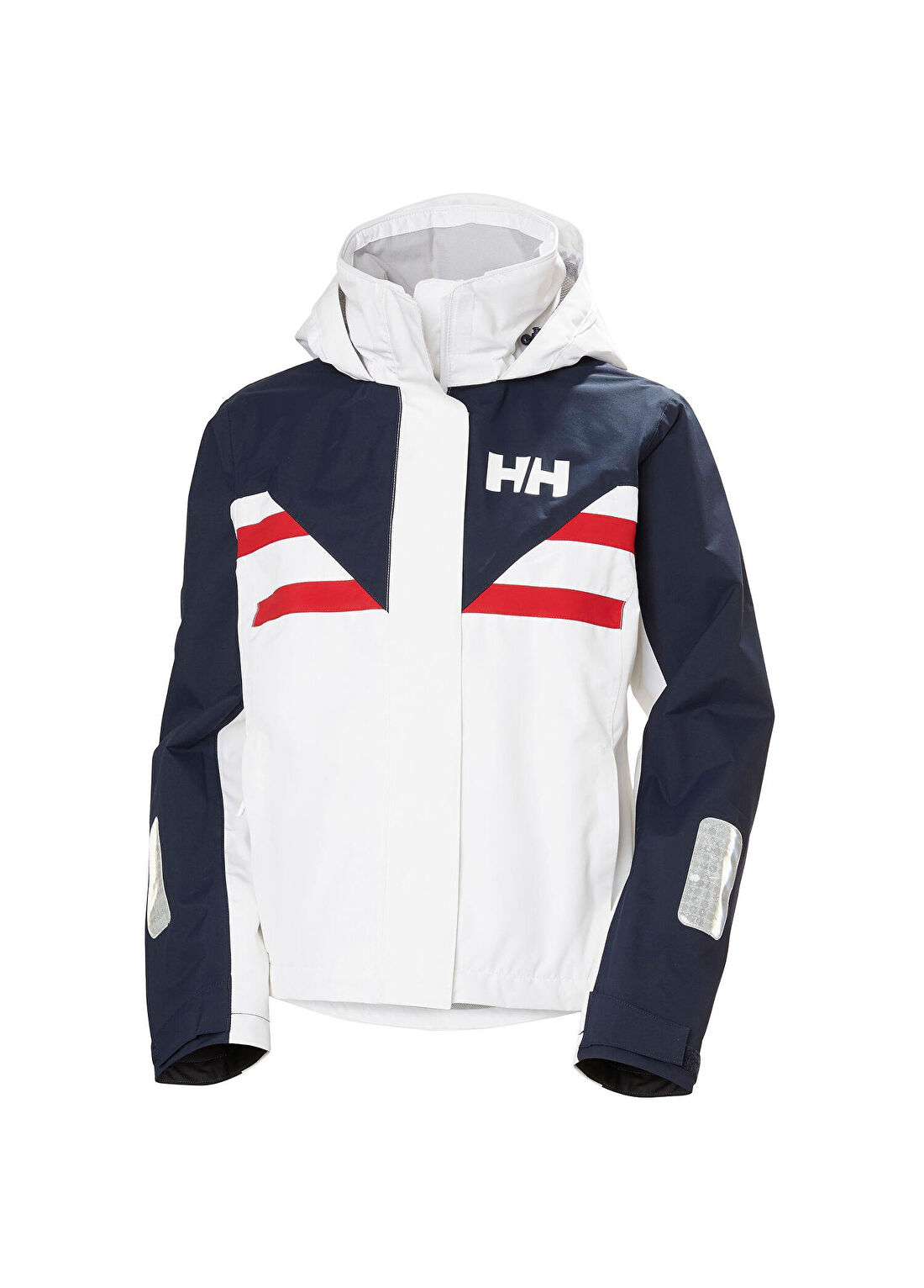Helly Hansen W Quayside White Kapüşonlu Kadın Yelken Montu