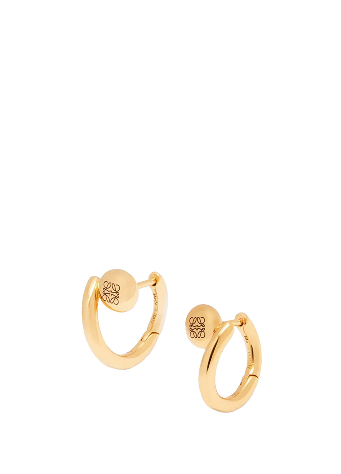 Loewe Gold Kadın Gümüş Küpe