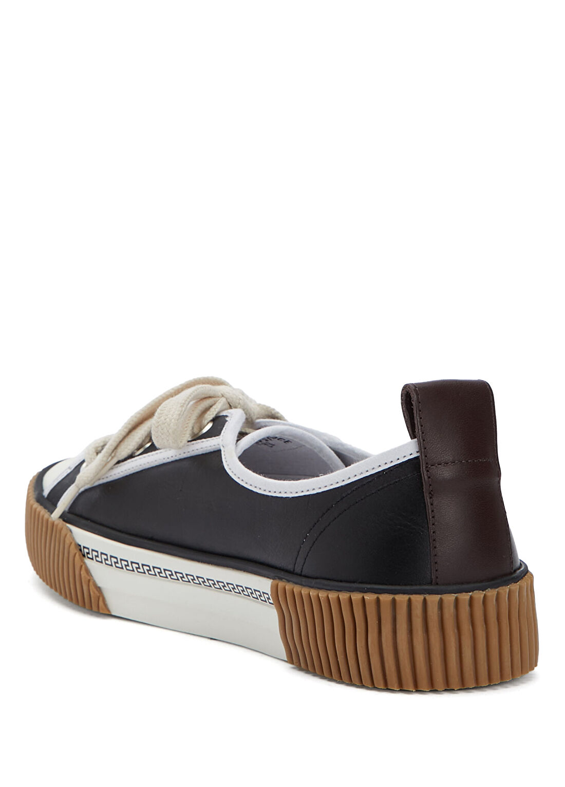 Versace Siyah Kadın Deri Sneaker görsel 3