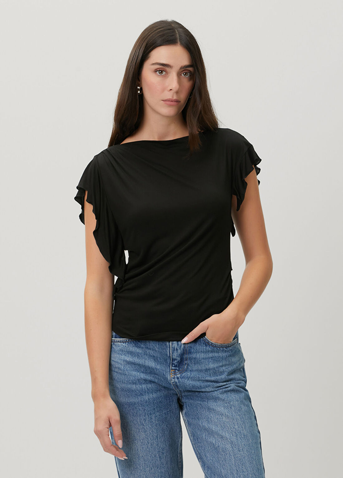 Marant Etoile Rada Siyah Bluz