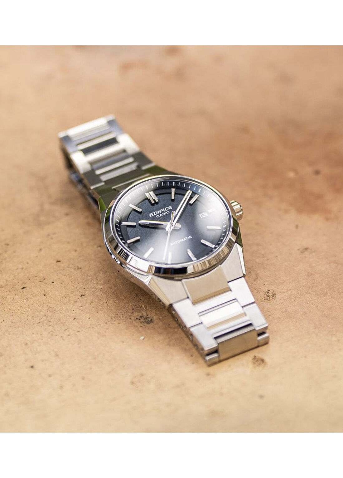 Casio EFK-110D-2ADR Gri Çelik Erkek Kol Saati görsel 3
