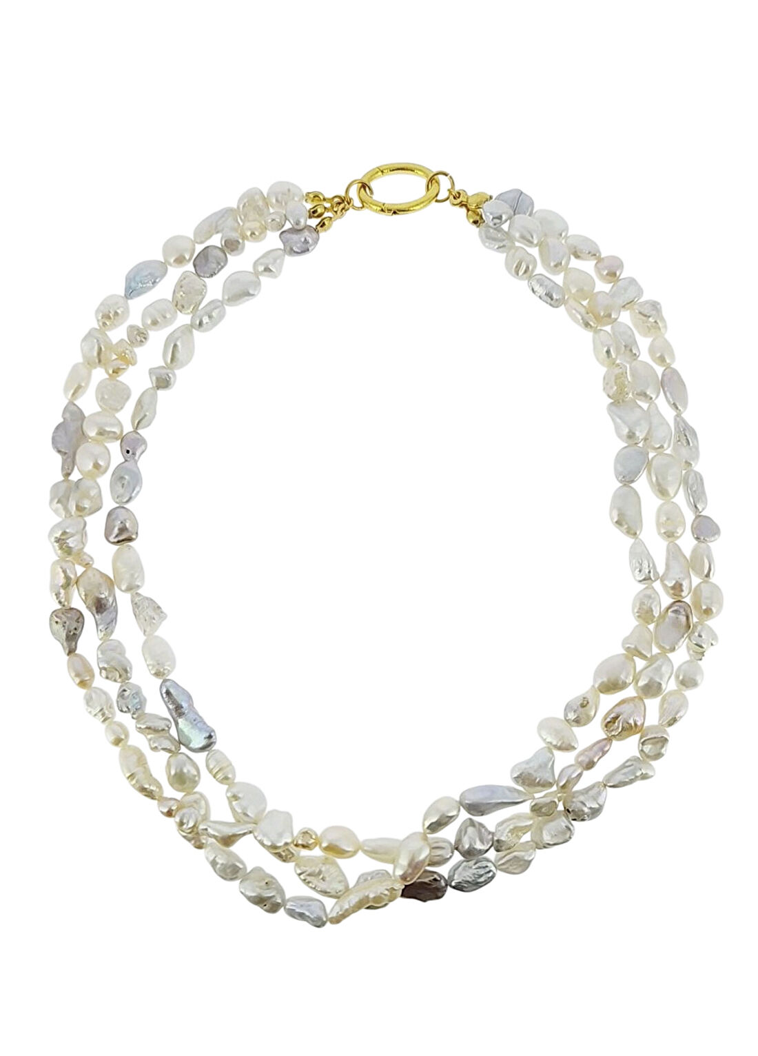 Ezra Baghaki Jewellery "Azure İnci 925 Ayar Gümüş Kadın Kolye