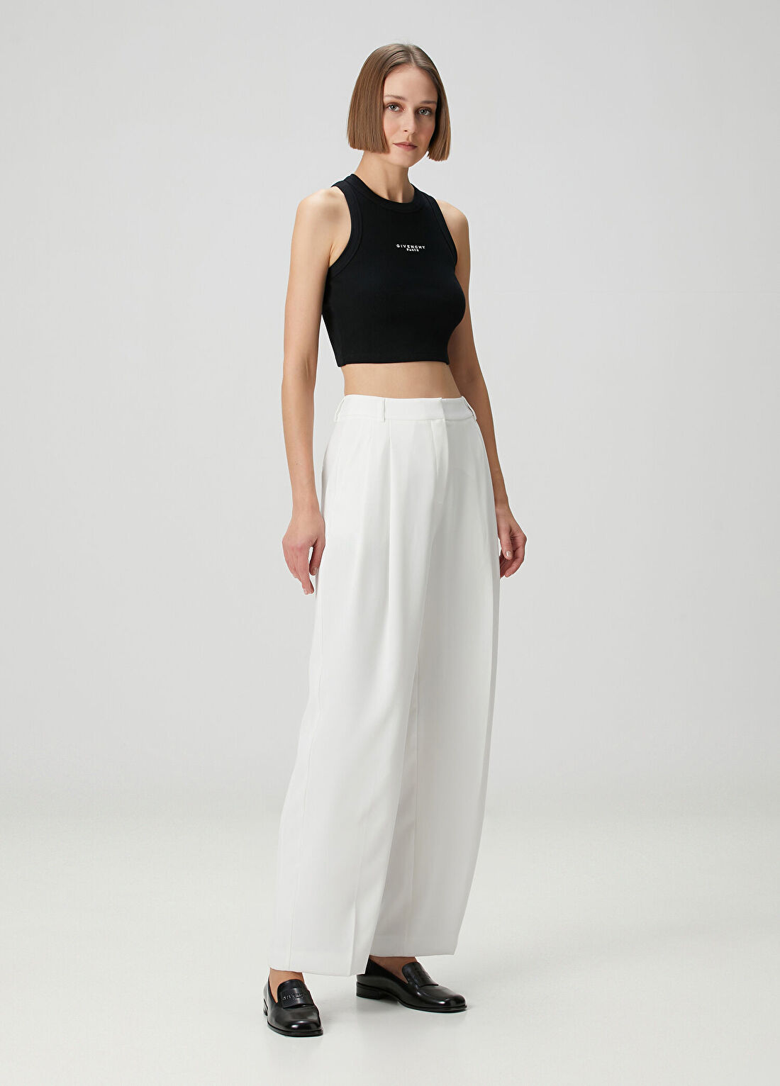 Givenchy Siyah Crop Atlet görsel 2