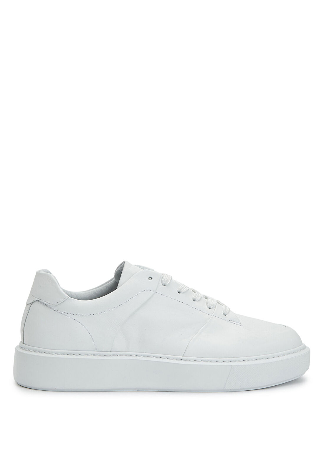 Network Beyaz Erkek Deri Sneaker