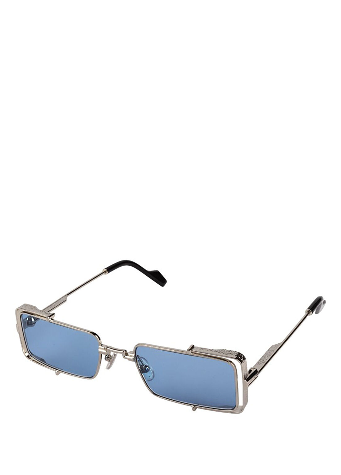 Original Vintage Sunglasses Twenties TW02 Silver-110 Gümüş Metal Unisex Güneş Gözlüğü