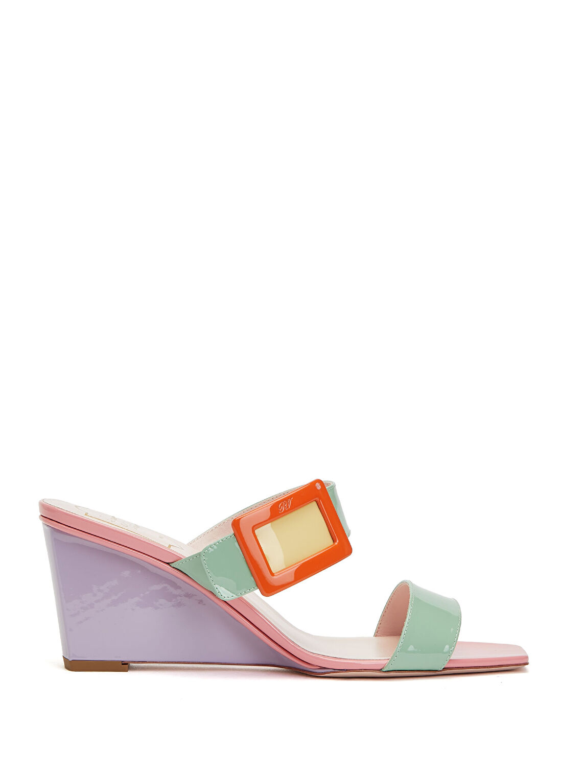 Roger Vivier Çok Renkli Kadın Deri Terlik