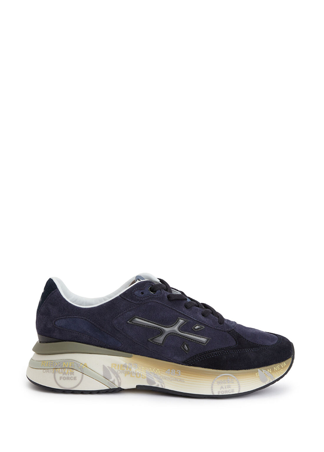 Premiata Moerun 7776 Lacivert Erkek Süet Sneaker