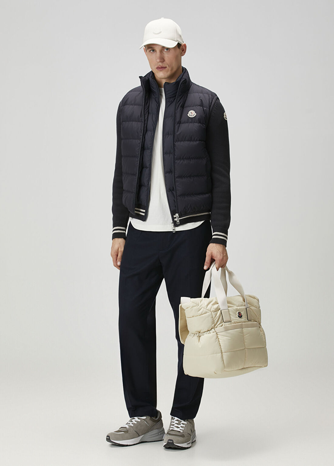 Moncler Lacivert Yelek görsel 2