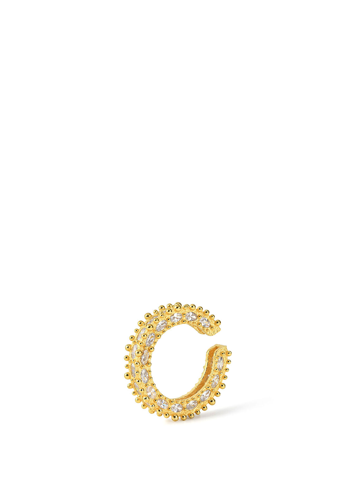 Mea Culpa Royal Ear Cuff Grand Sol 22 Ayar Altın Kaplama Kadın Kıkırdak Küpe