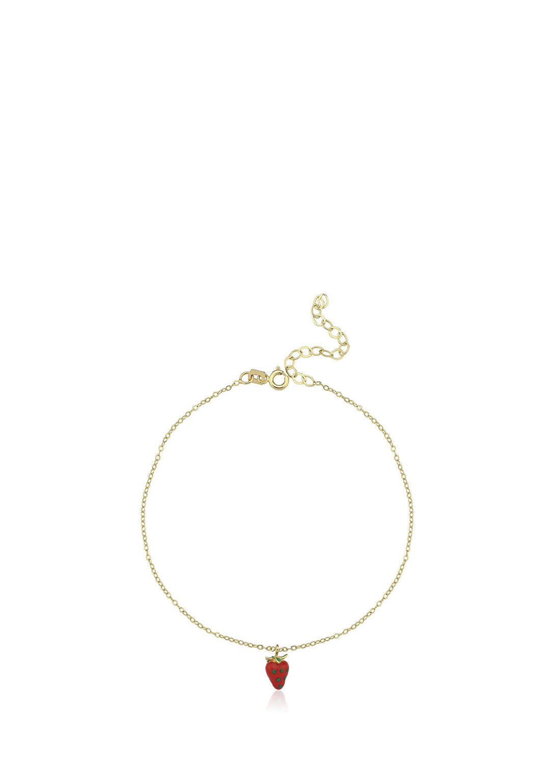Hamza Yılmaz Jewelry Strawberry 14 Ayar Altın Kadın Halhal