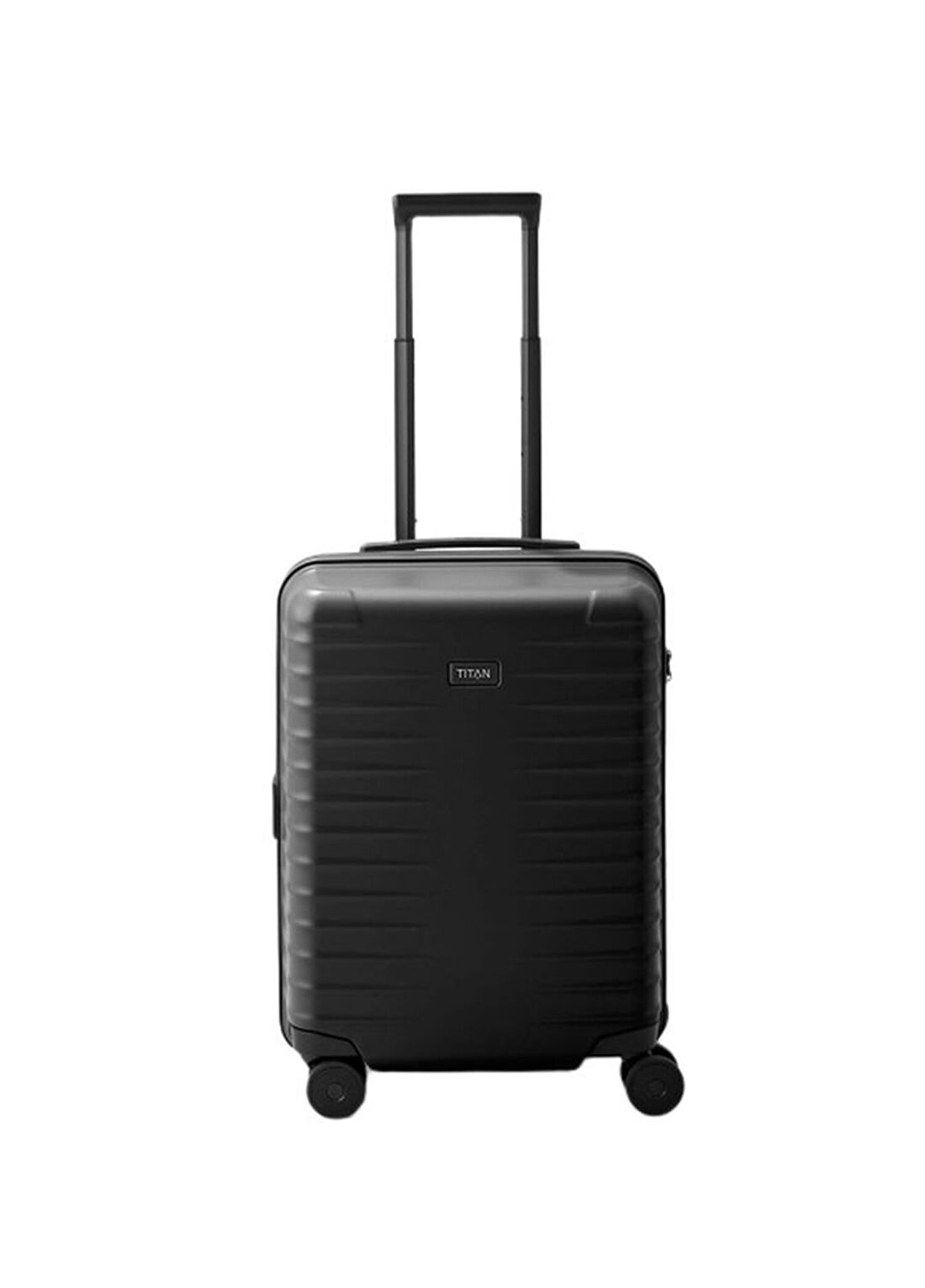 Titan Upgrade 4 Wheel Trolley S23 Siyah Kabin Boy Valiz görsel 2