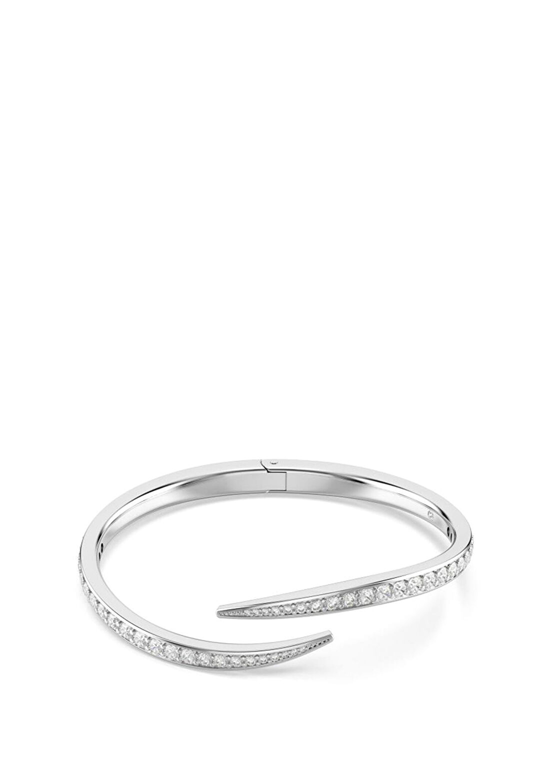 Swarovski Vıenna Bangle Open Whıte Rhs M Gümüş Kadın Bileklik