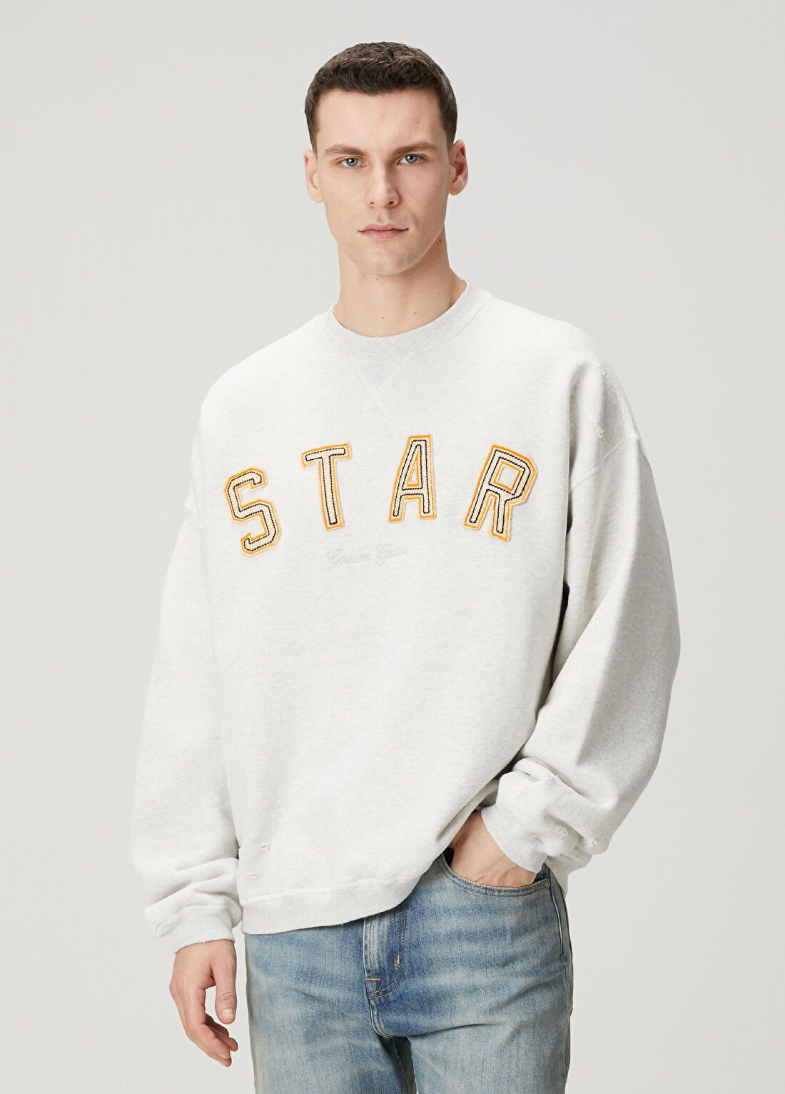 Golden Goose Star Gri Sweatshirt