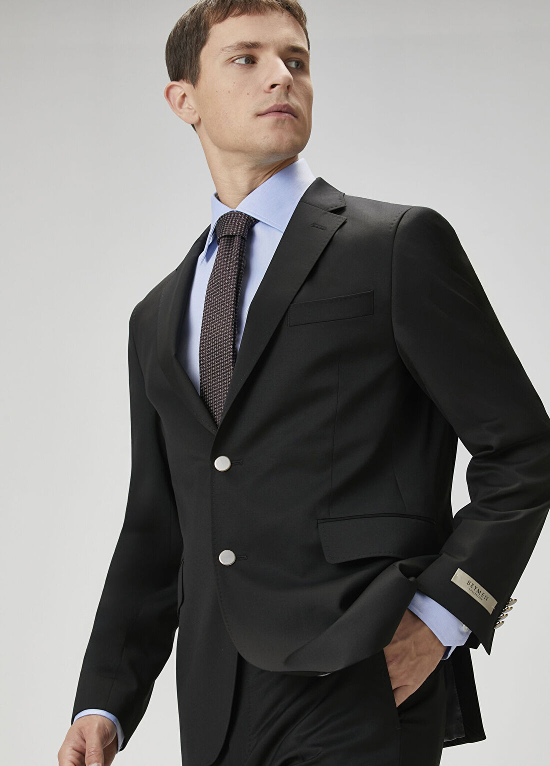 Beymen Collection Drop 7 Siyah Yün Blazer Ceket görsel 2