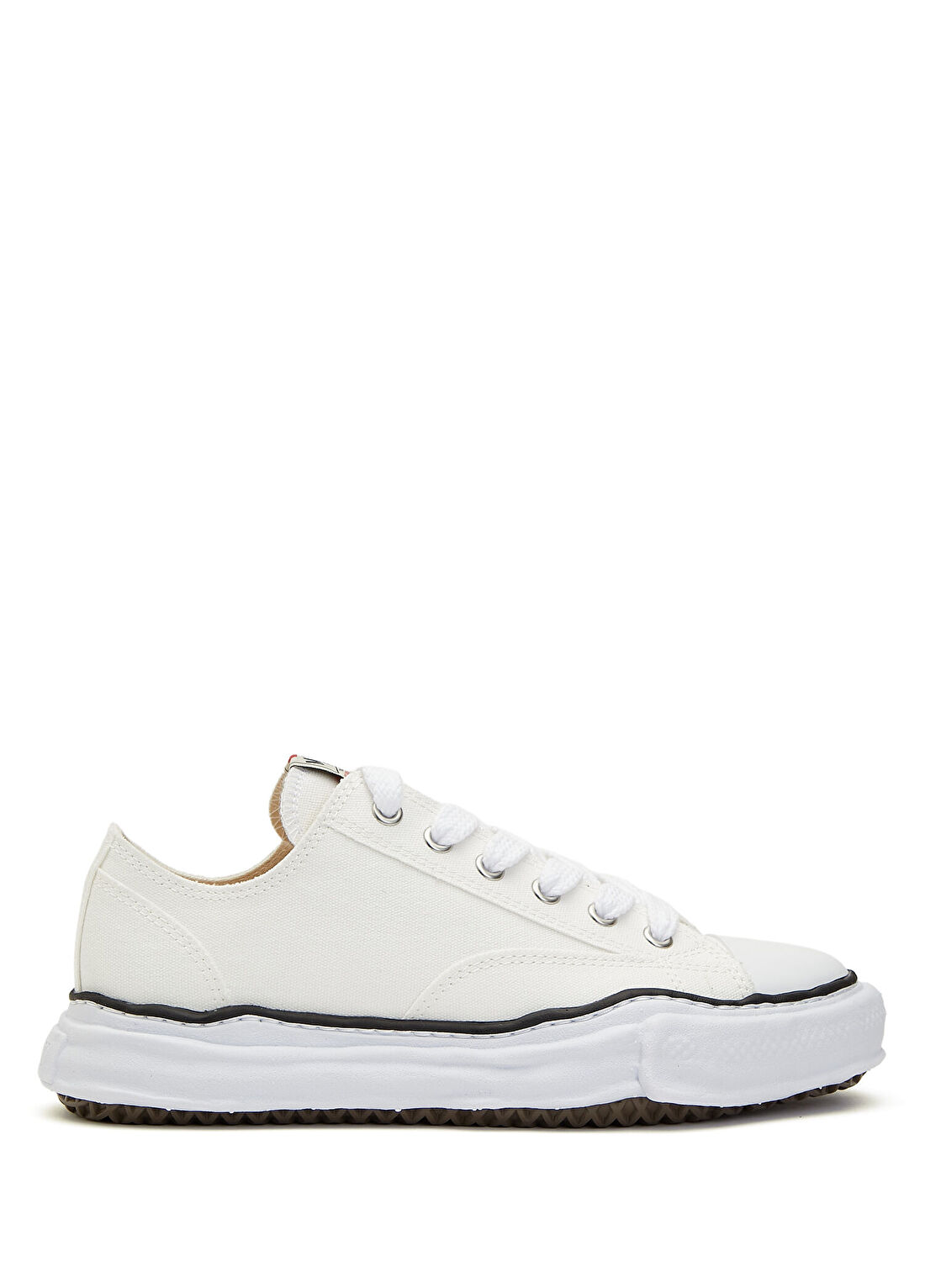 Maison Mihara Yasuhiro Hank Beyaz Erkek Kanvas Sneaker
