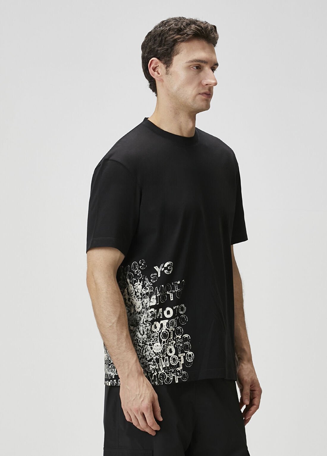 Y-3 GFX Siyah T-shirt görsel 3
