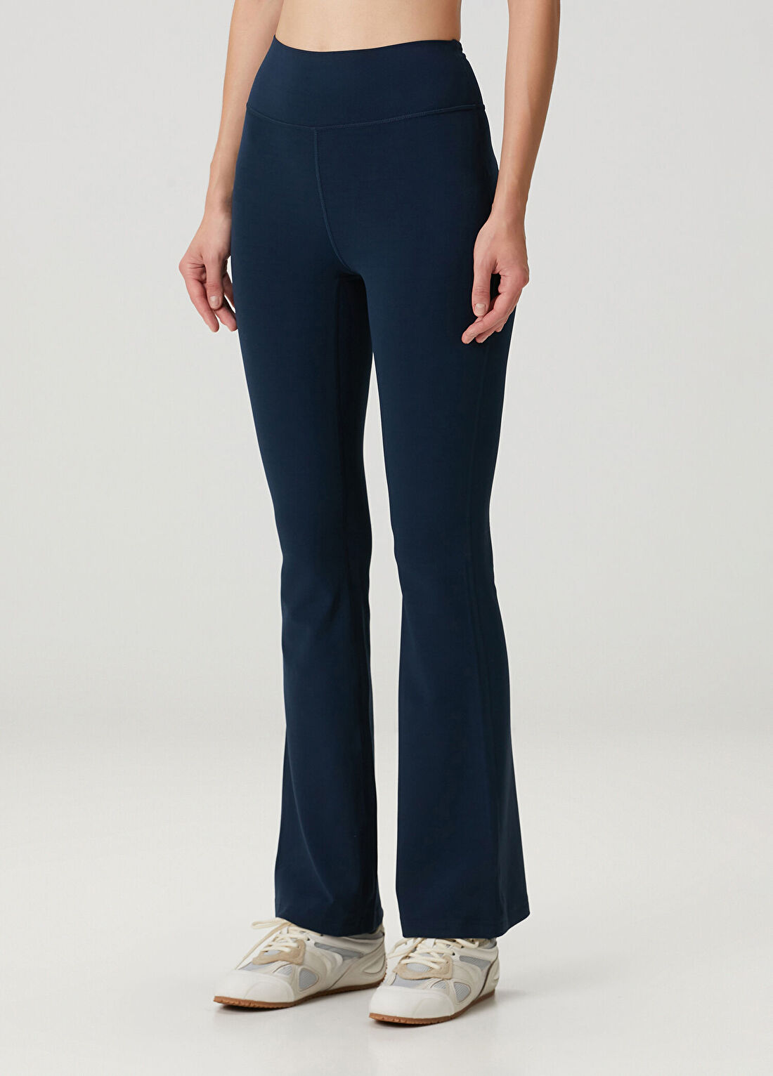 lululemon Groove Nulu High Rise Flare Lacivert Tayt Regular görsel 3