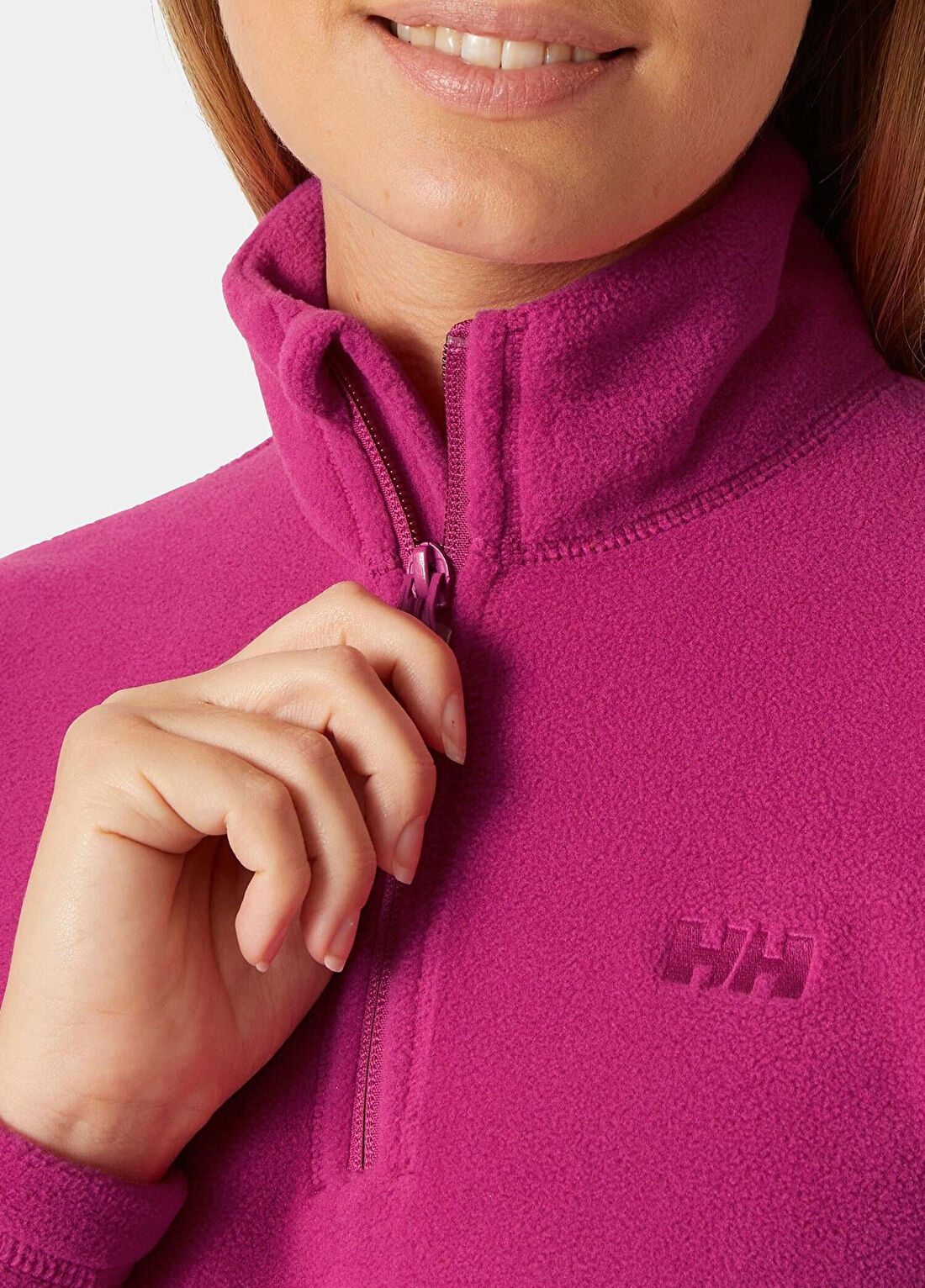 Helly Hansen Slope Pembe Kadın Polar Sweatshirt görsel 4