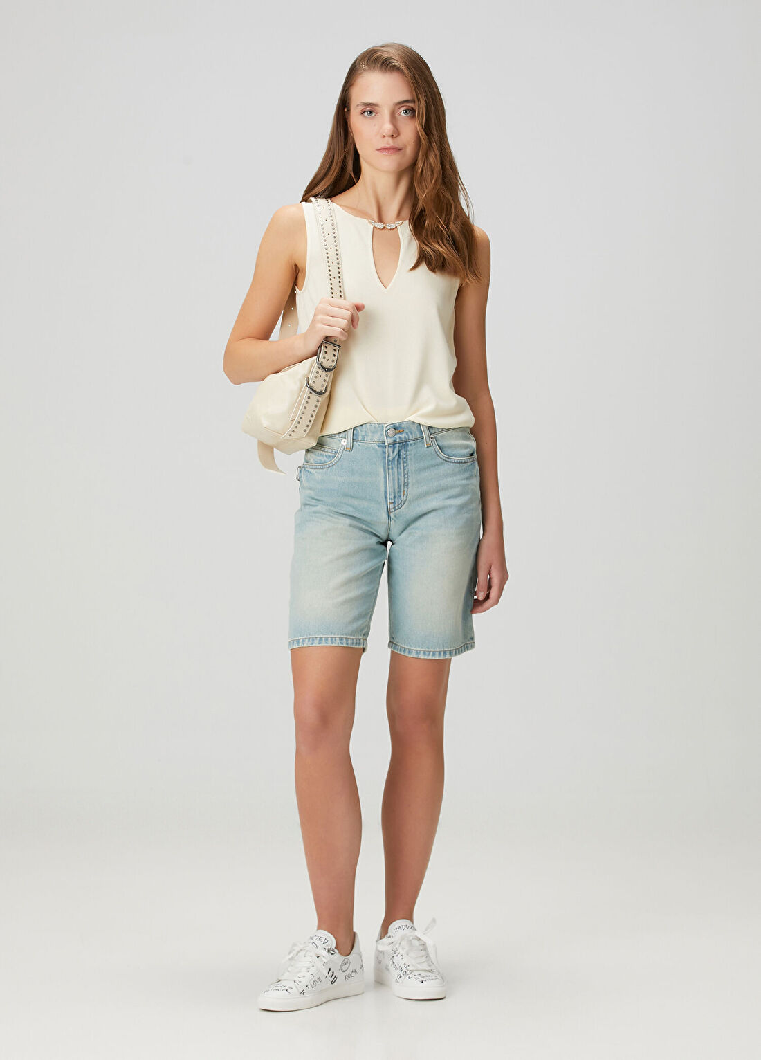 Zadig&Voltaire Sady Mavi Denim Şort