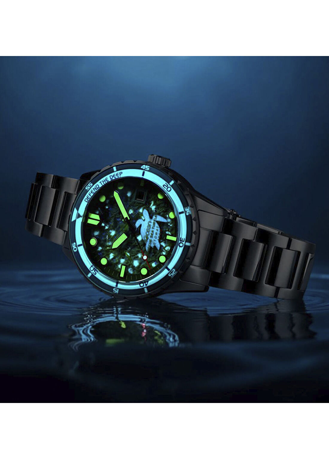 Spinnaker Hass 4 Ocean Limited Edition SP-5172-33 Gümüş Çelik Erkek Kol Saati görsel 2