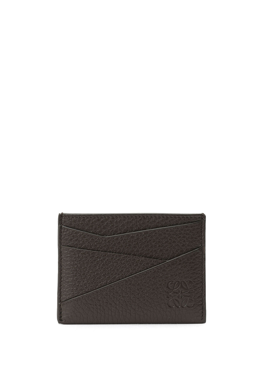 Loewe Puzzle Koyu Kahverengi Erkek Deri Kartlık