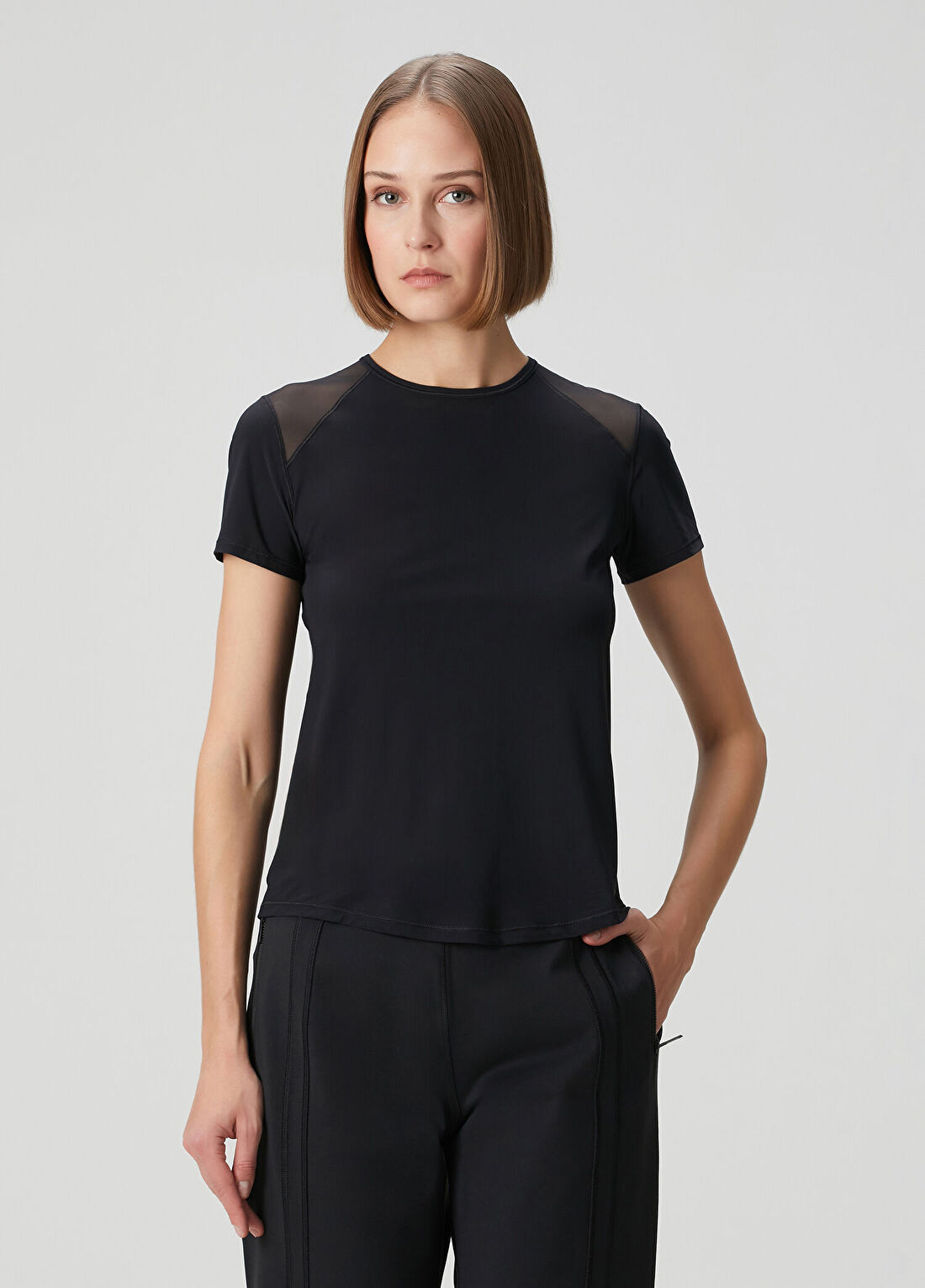 lululemon Sculpt Siyah T-shirt