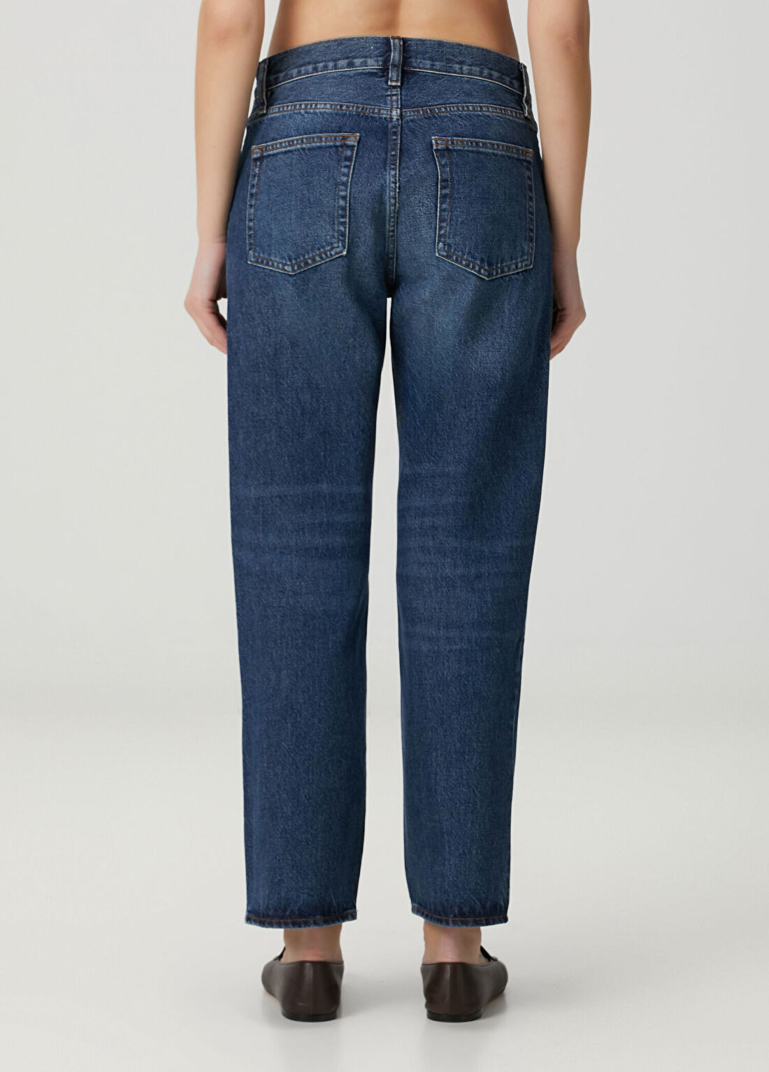 Frame Denim The Hang Mavi Jean Pantolon görsel 4
