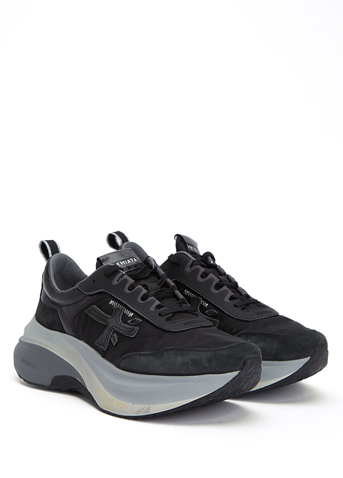 Premiata Lander Antrasit Kadın Sneaker görsel 2