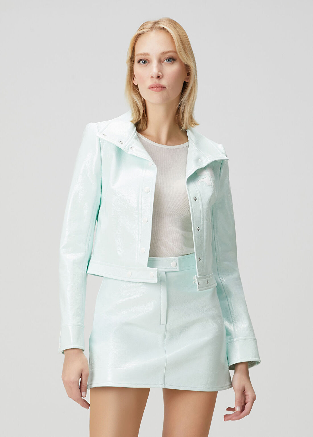 Courreges Açık Yeşil Ceket
