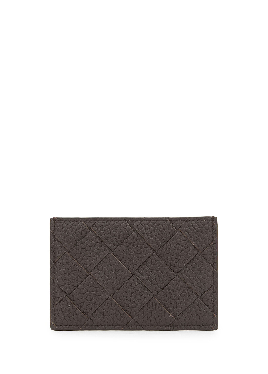 Bottega Veneta Kahverengi Erkek Deri Kartlık